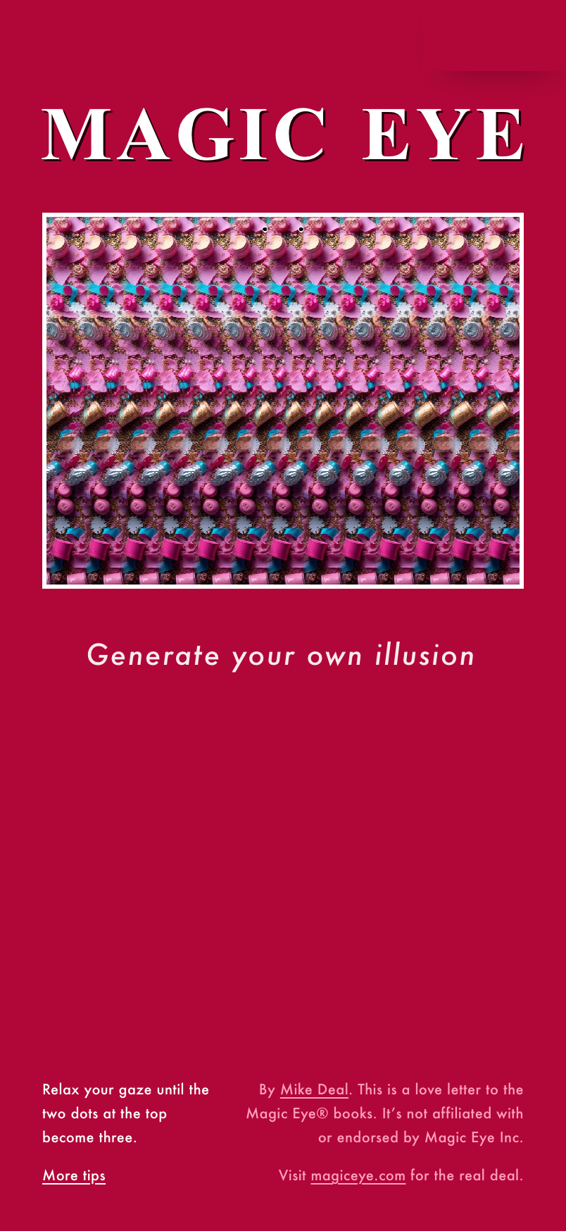 Magic Eye Maker