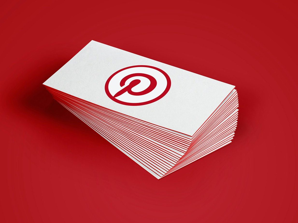 Pinterest business cards